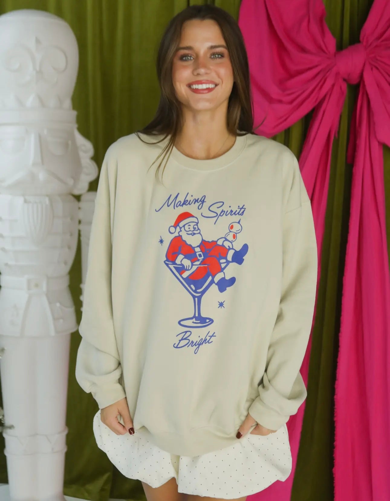 Making spirits sweatshirt | Friday + Saturday | shop now | Tullyhaize