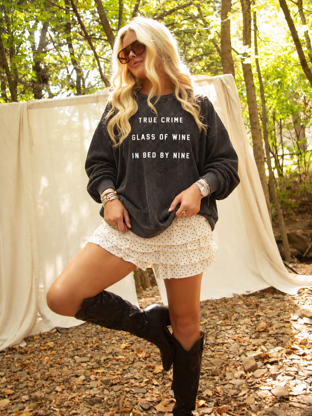 True crime dark | shop now | Tullyhaize