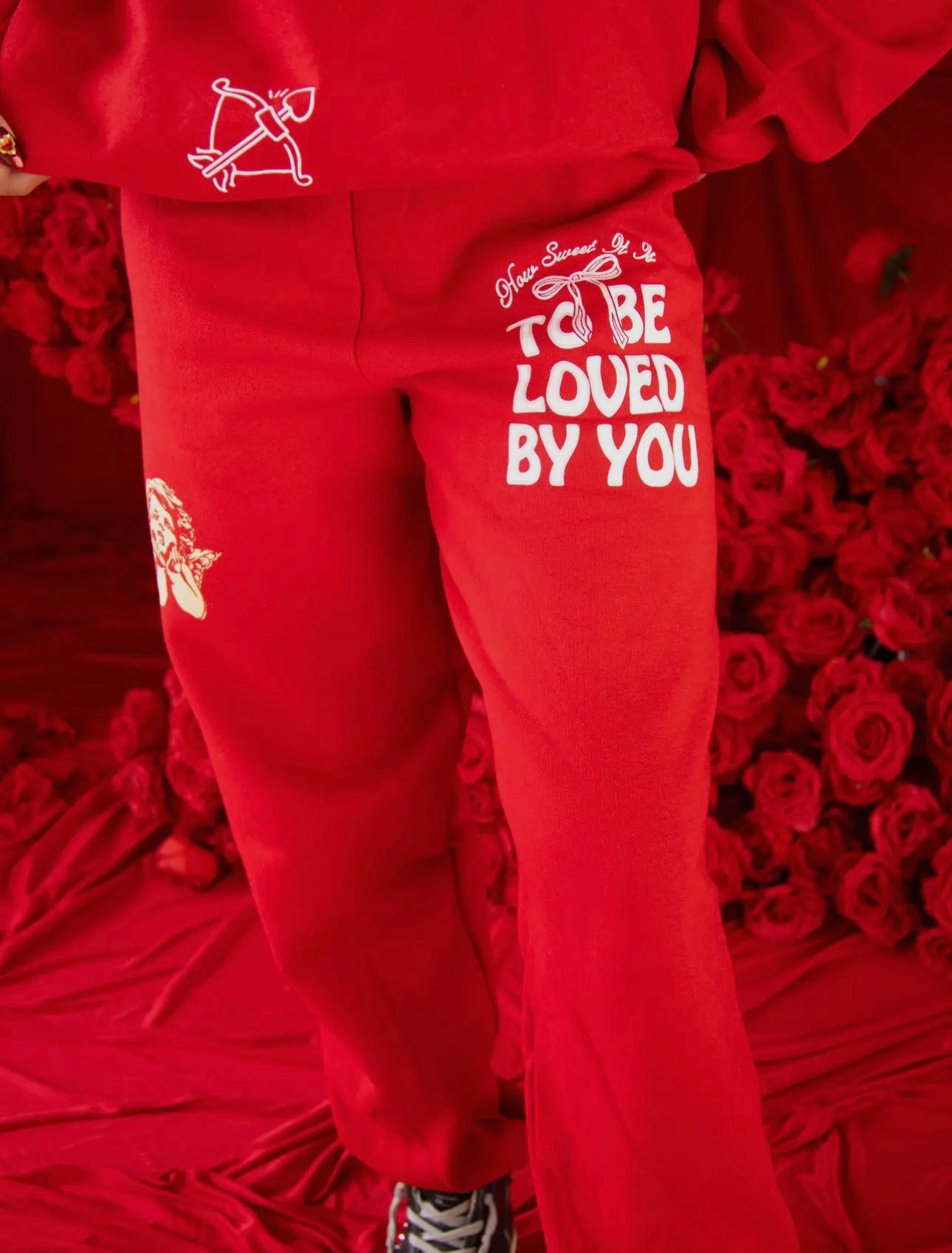 To be loved by you sweatpants | Friday + Saturday | shop now | Tullyhaize