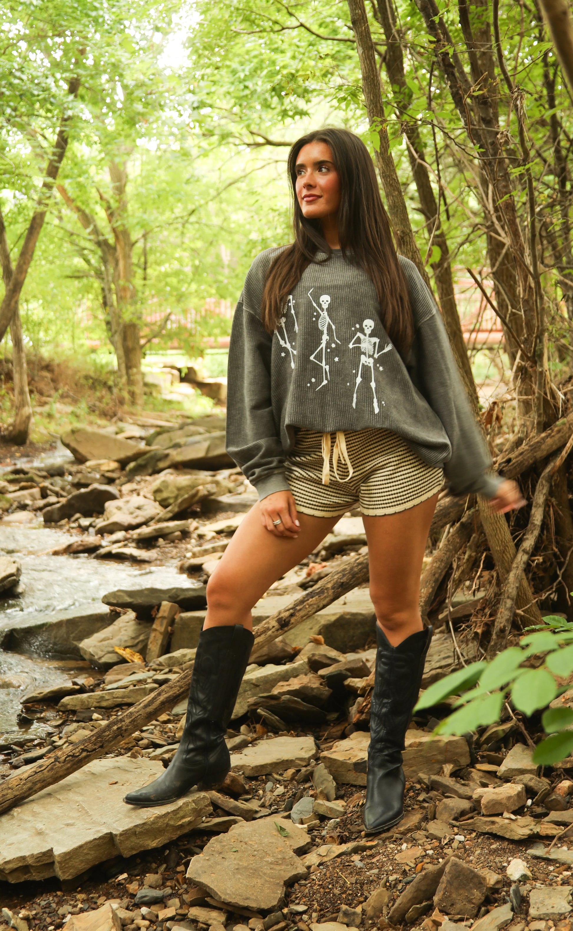 Dancing skeleton | Friday + Saturday | shop now | tullyhaize