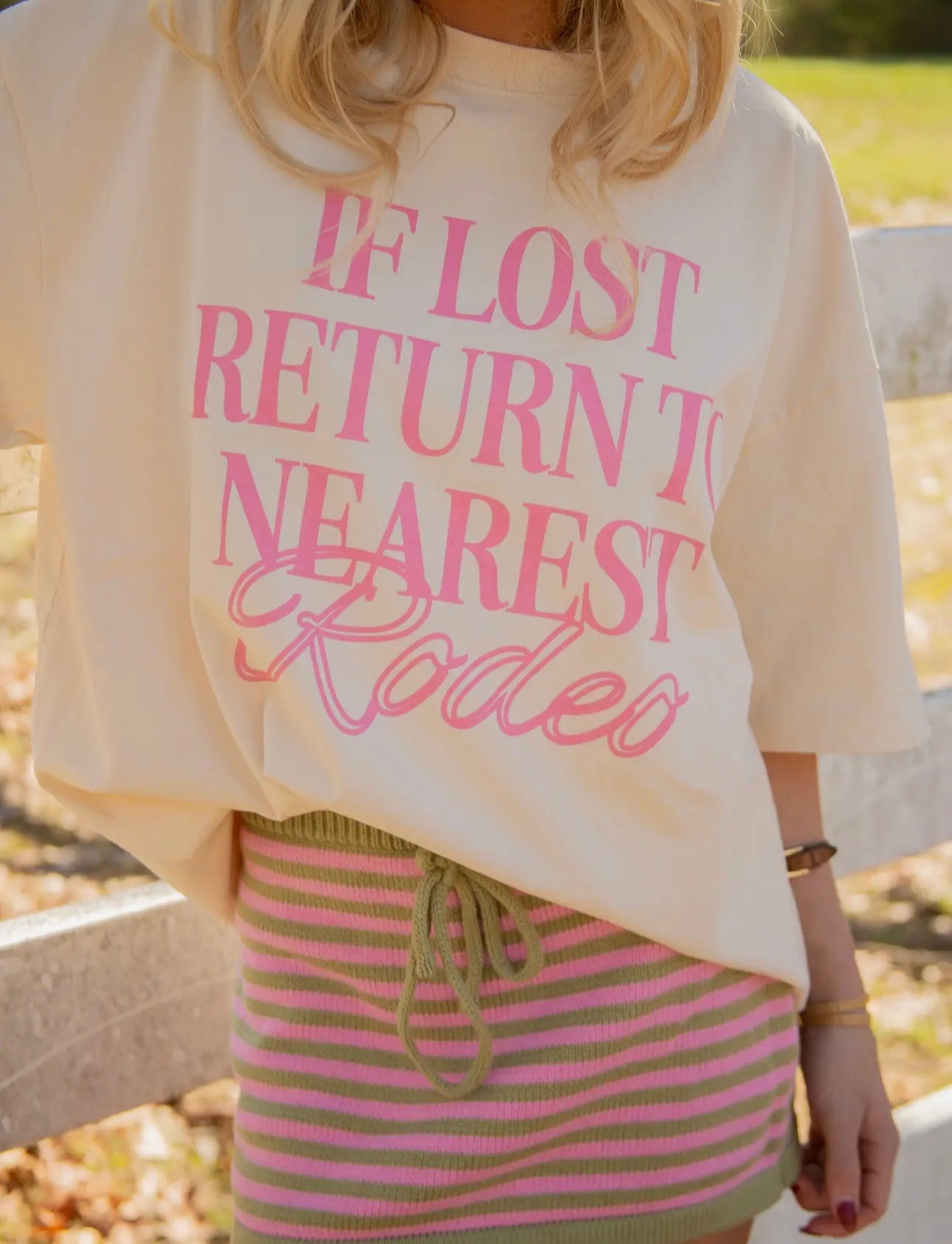 If lost return to nearest rodeo tee | Charlie southern | shop now | Tullyhaize