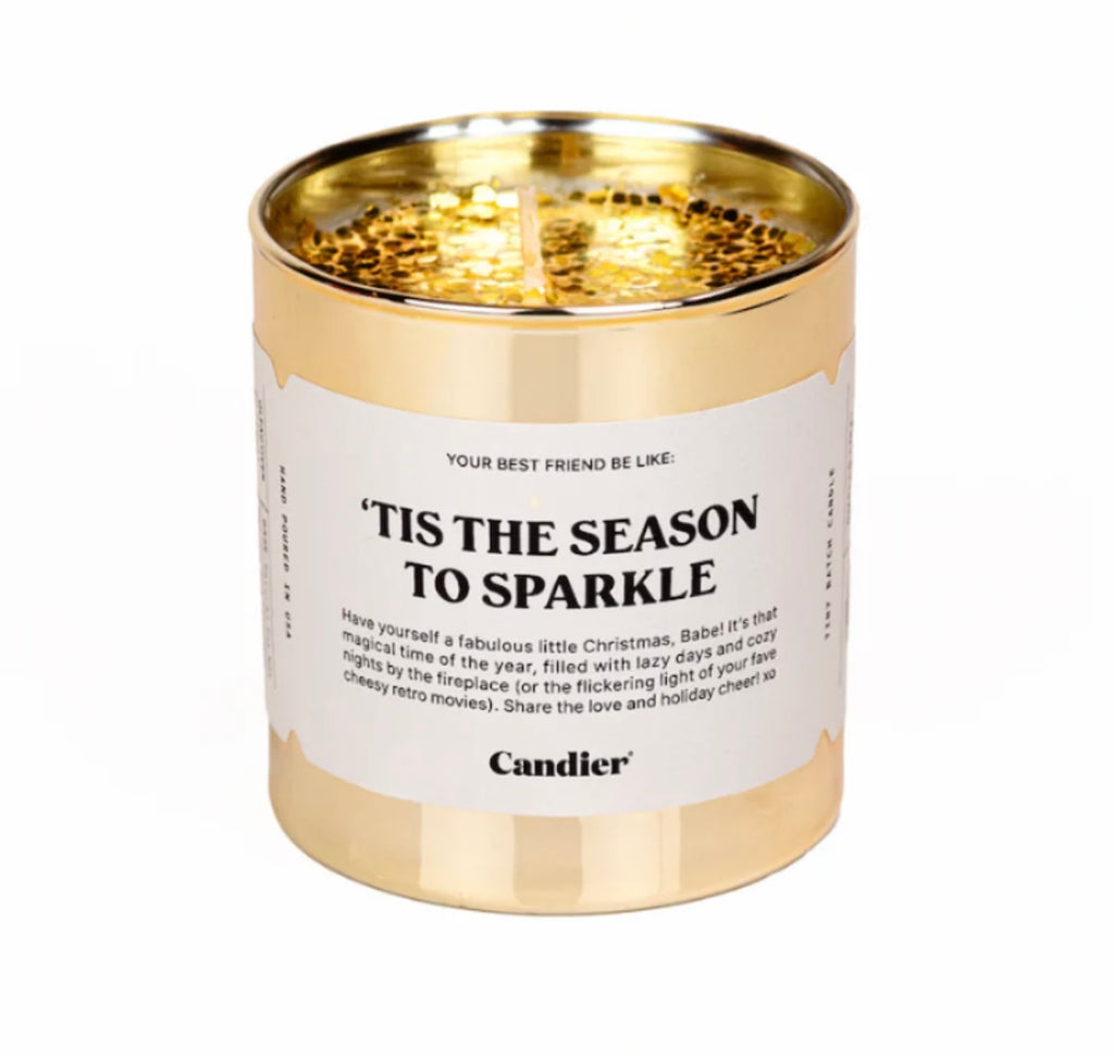 Candier | Tis the season candle | shop now | Tullyhaize