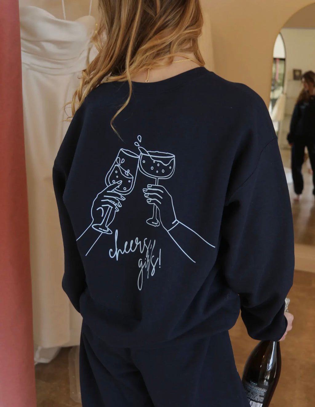 Friday + Saturday | cheers girls sweatshirt | shop now | Tullyhaize