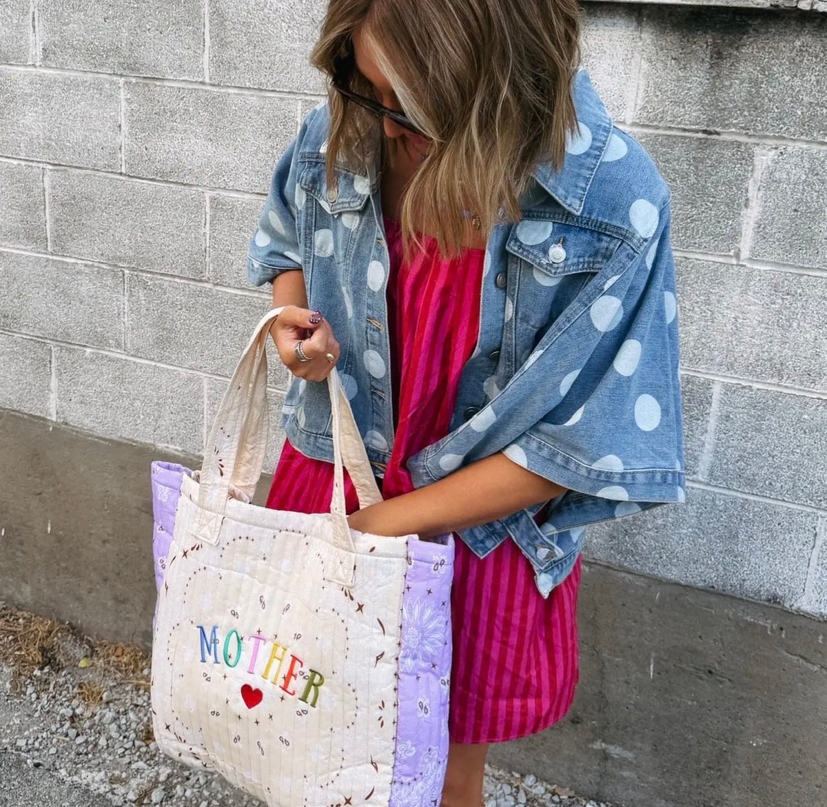 Mother quilted bag | Etta and East | shop now | tullyhaize