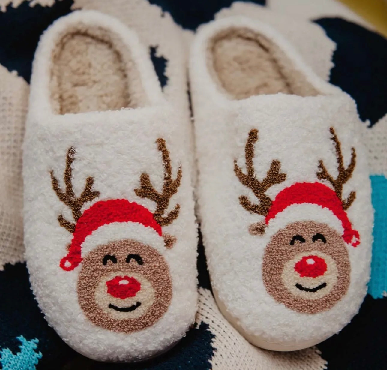 Rudolph slippers | katydid | shop now | Tullyhaize