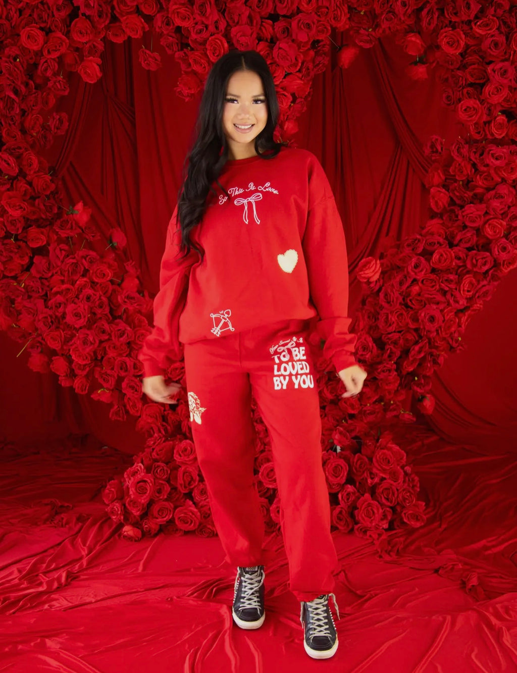 To be loved by you sweatshirt | Friday + Saturday | shop now | Tullyhaize