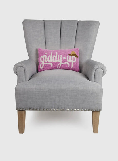 Giddy up pillow