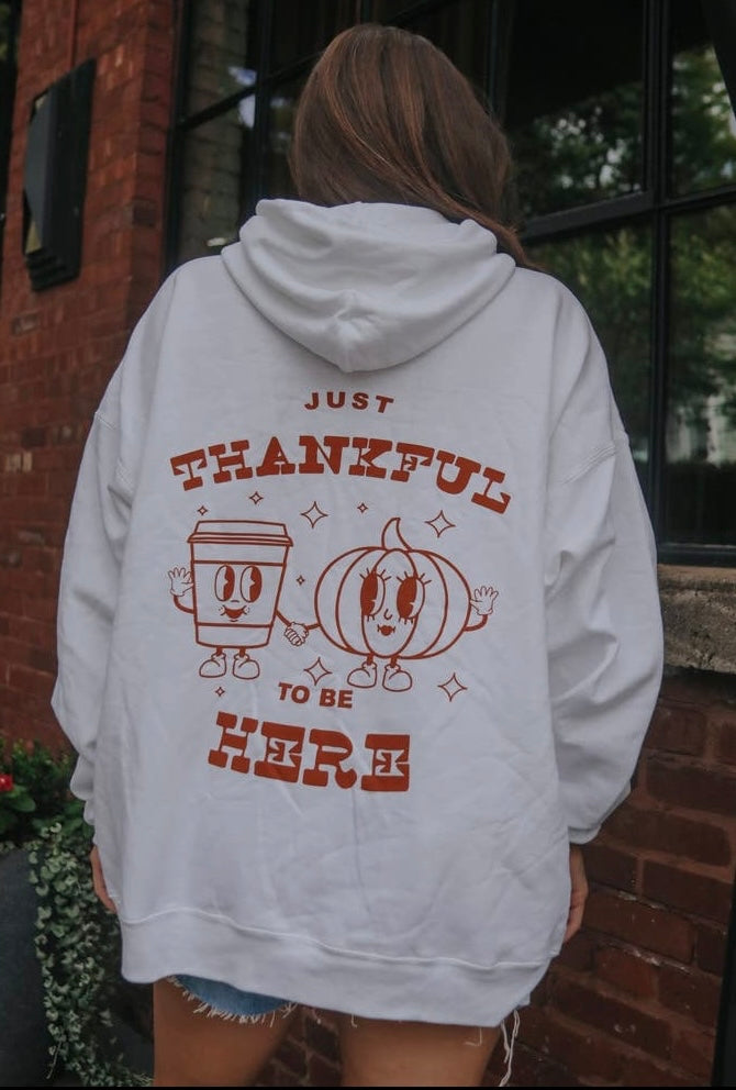Charlie Southern | Thankful to be here hoodie | shop now | Tullyhaize