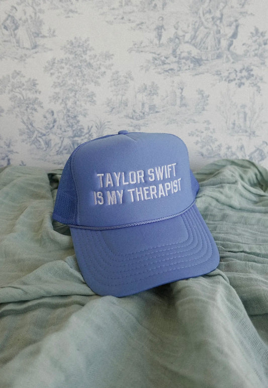 Taylor is my therapist hat - Blue