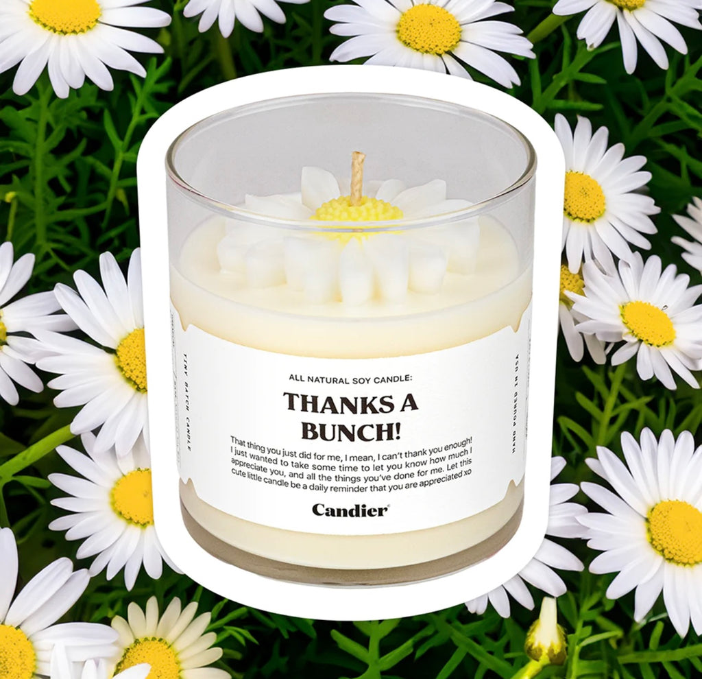 Candier | Thanks a bunch candle | shop now | Tullyhaize