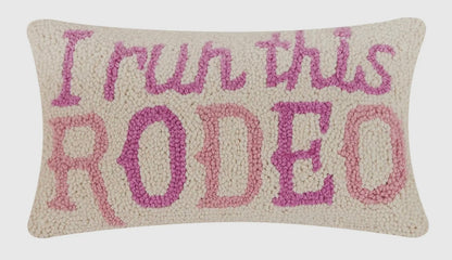 Peking Handicraft | Run this rodeo pillow | shop now | Tullyhaize