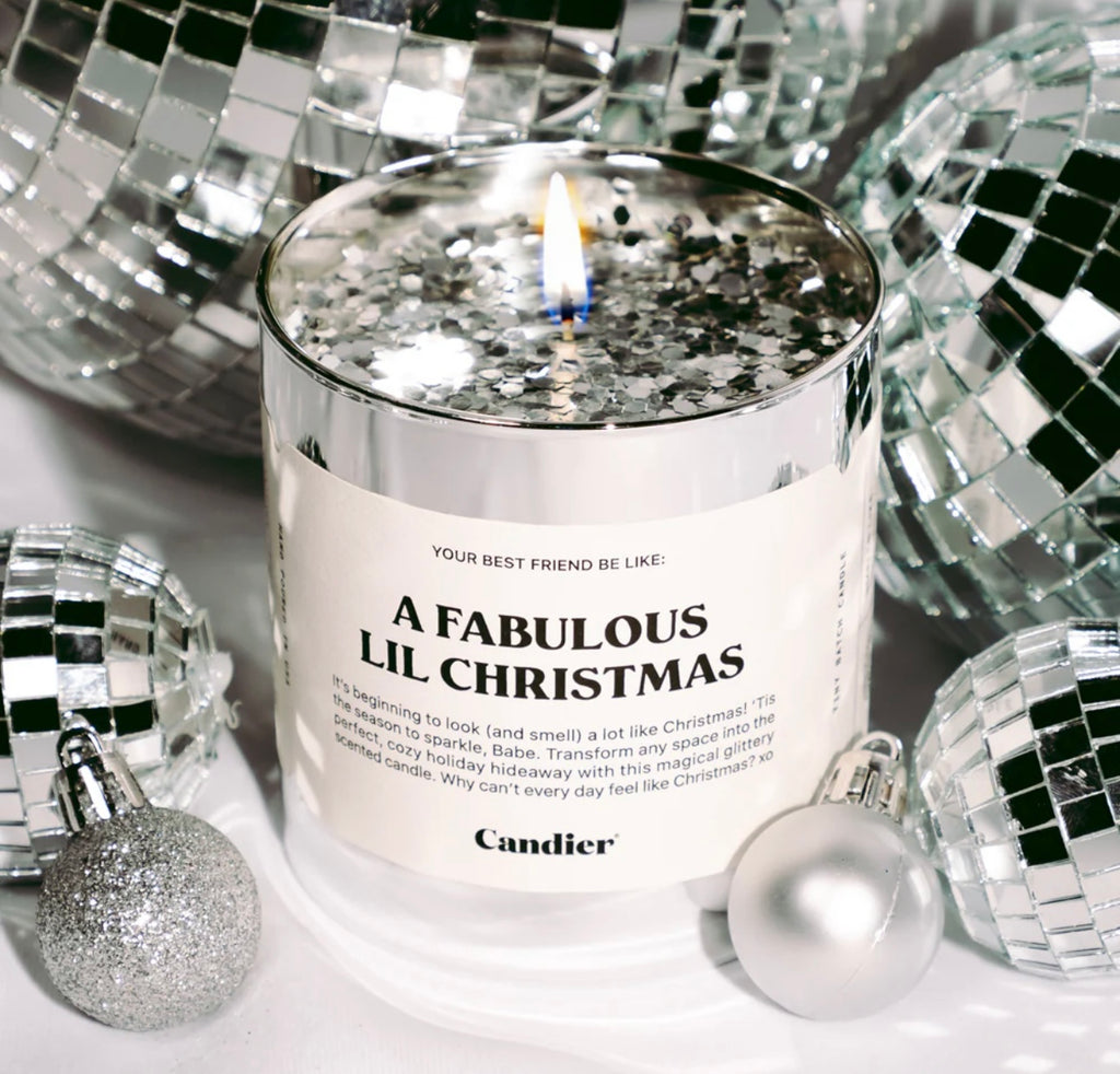 Candier | Fabulous lil Christmas candle | shop now | Tullyhaize