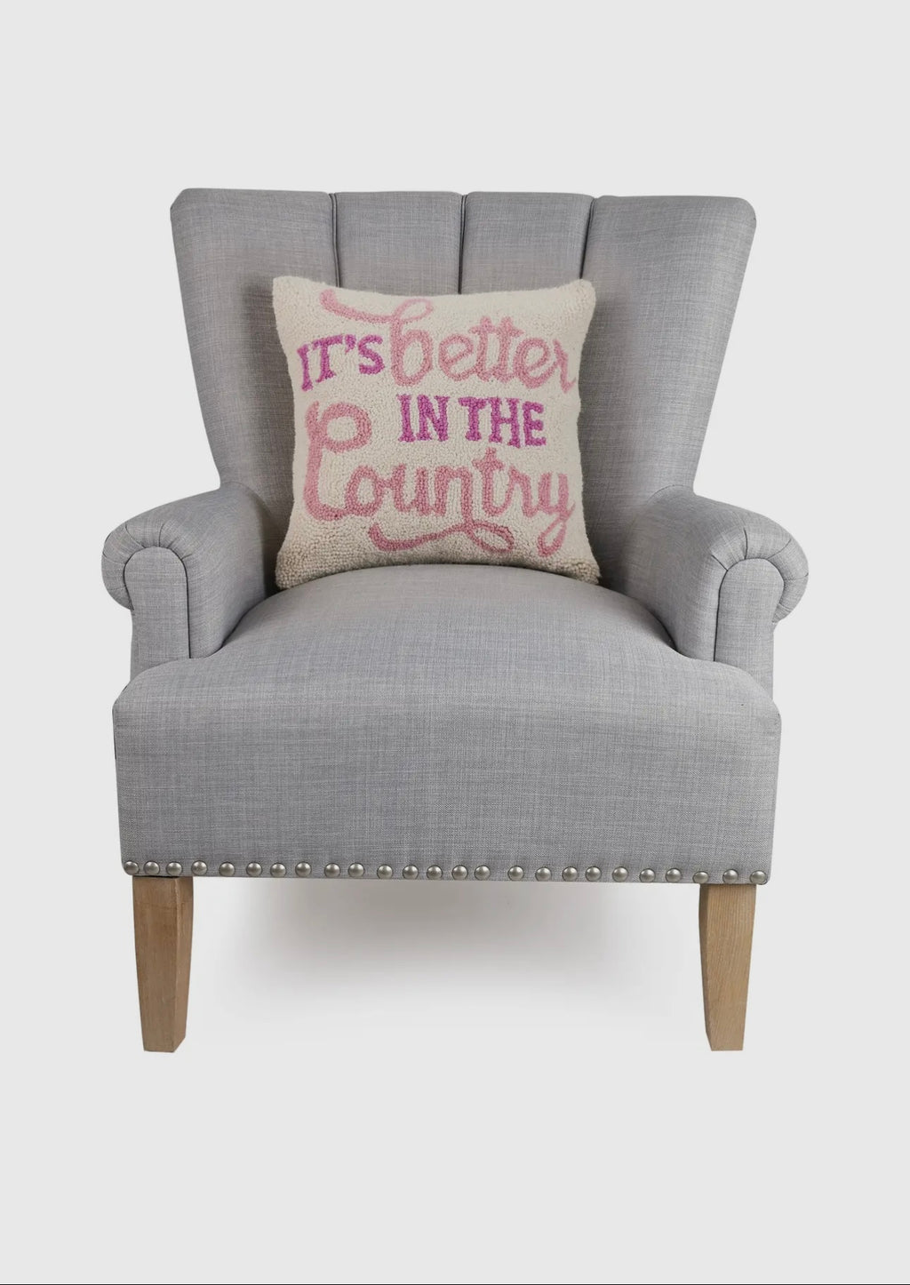 Peking Handicraft | It’s better in the country pillow | shop now | Tullyhaize