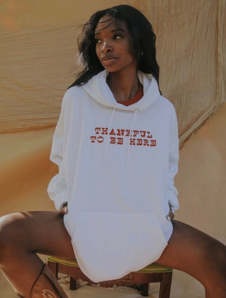Charlie Southern | Thankful to be here hoodie | shop now | Tullyhaize