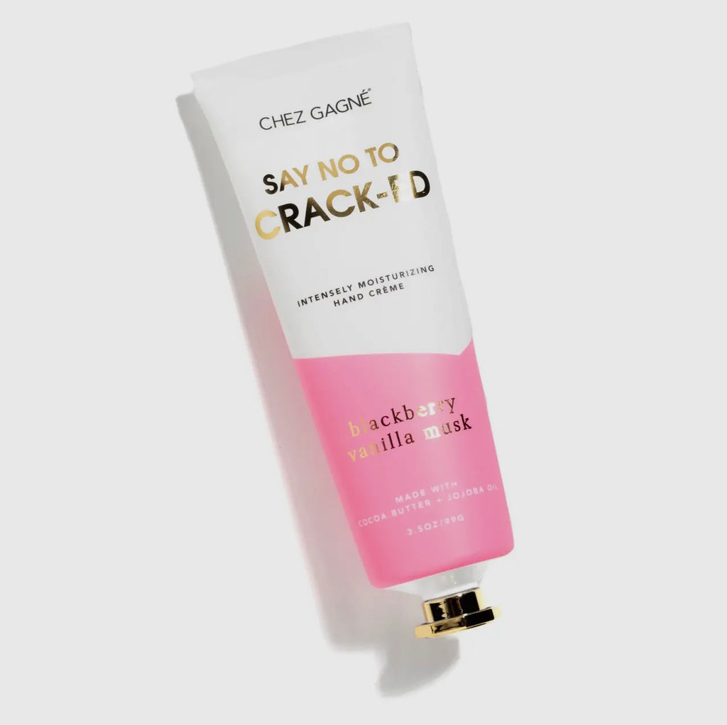 Chez Gagne | Say no to Crack’d handcream | shop now | Tullyhaize
