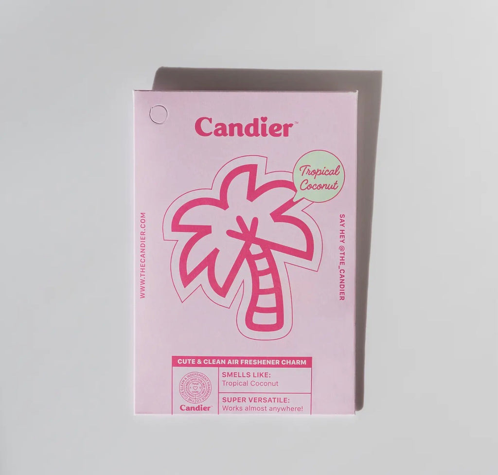 Tropical coconut car freshener | candier | shop now | tullyhaize