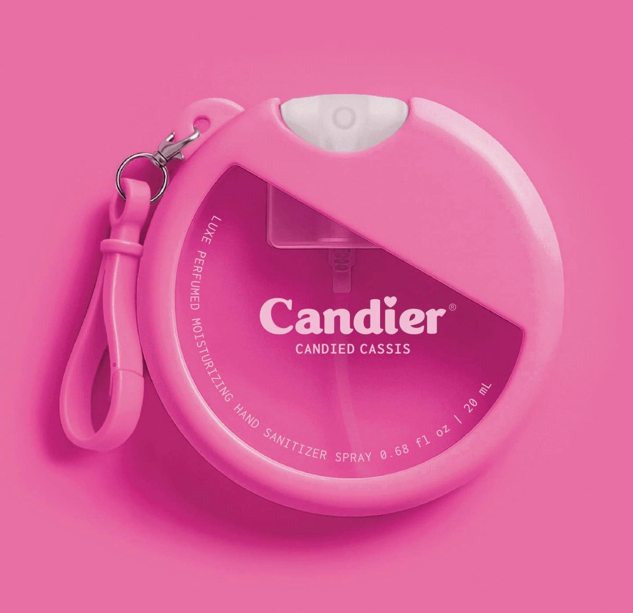 Hot pink hand sanitizer | candier | shop now | Tullyhaize