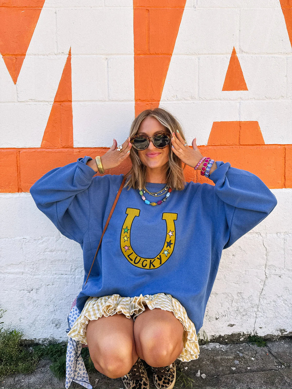 Lucky sweatshirt | Etta & East | shop now | tullyhaize
