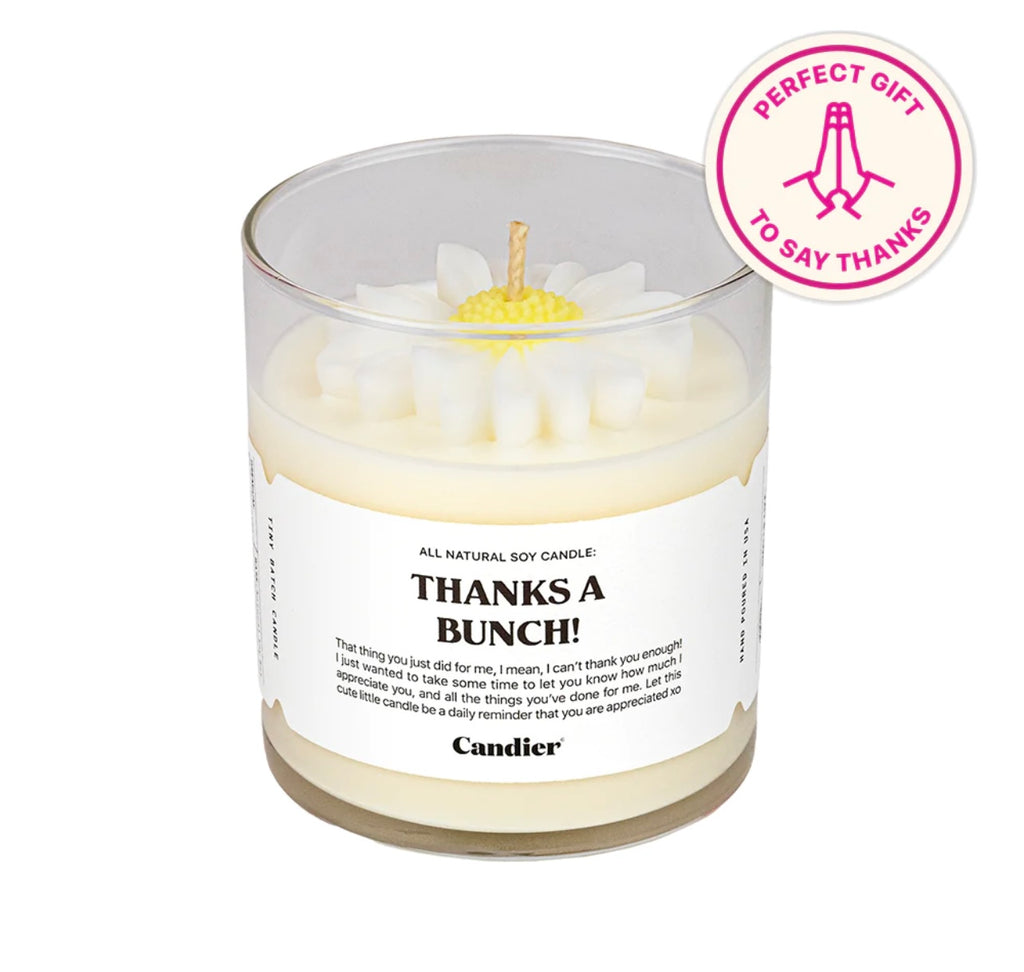 Candier | Thanks a bunch candle | shop now | Tullyhaize