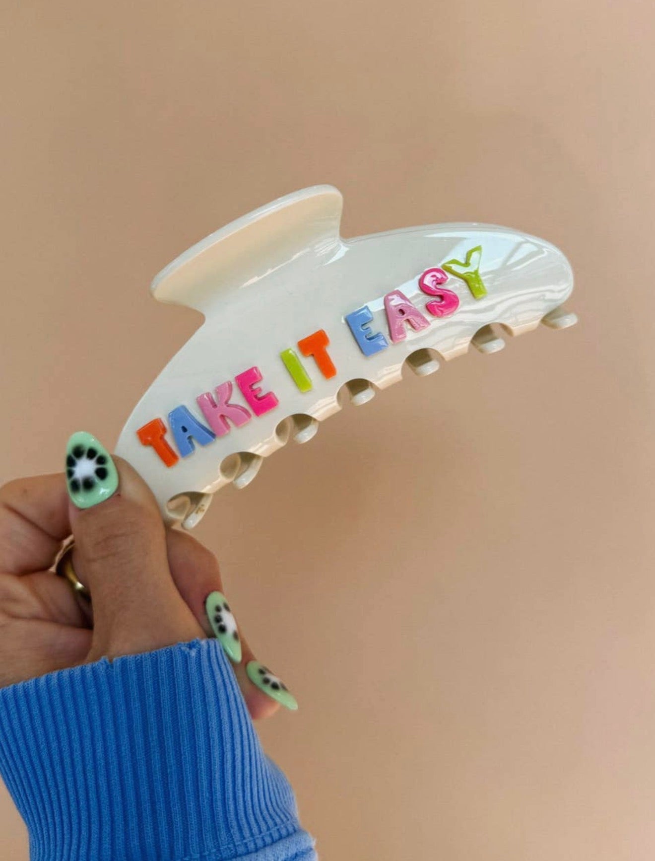 Take it easy hair clip | Etta & east | shop now | tullyhaize