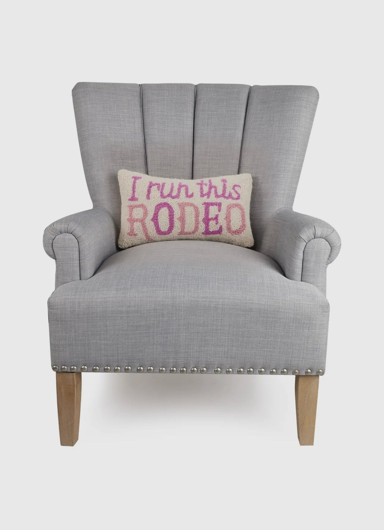 Peking Handicraft | Run this rodeo pillow | shop now | Tullyhaize