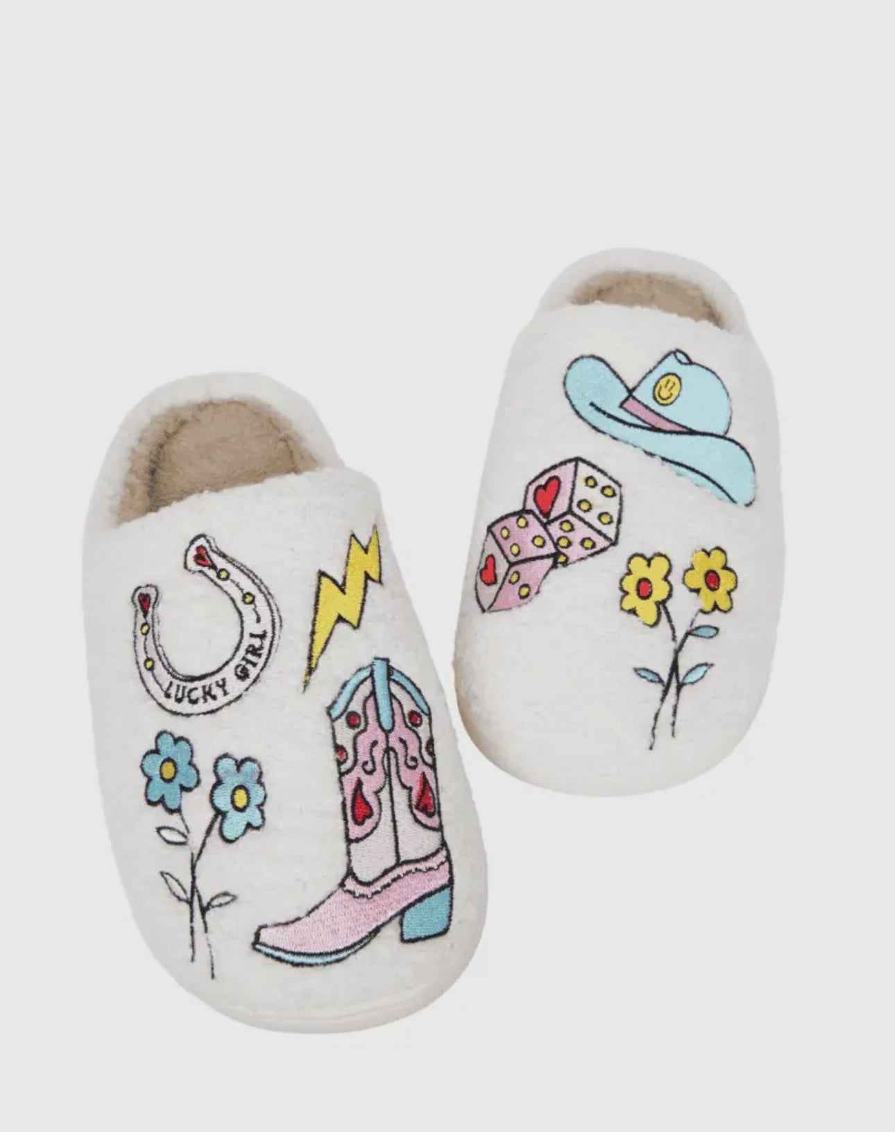 KatyDid| Lucky cowgirl slipper | shop now |Tullyhaize