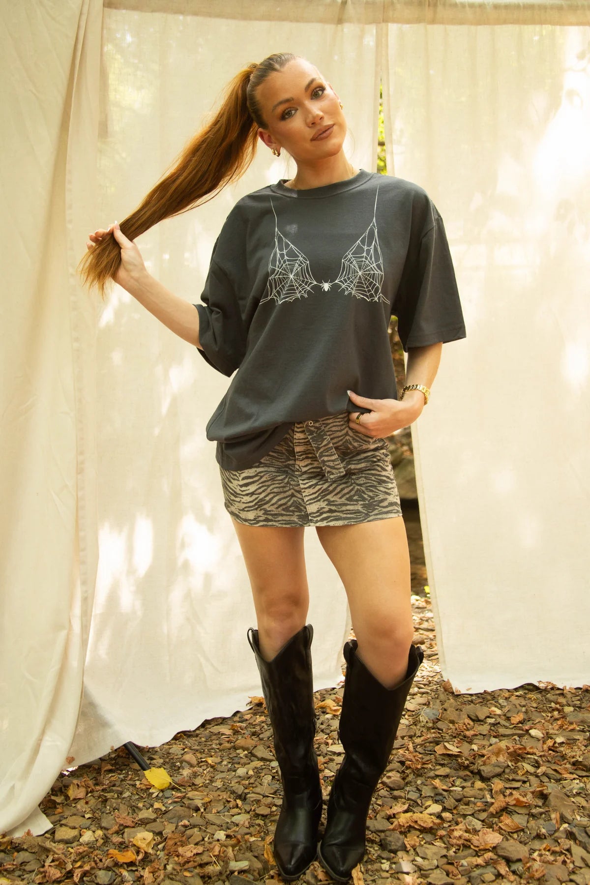Spooky bikini tee | Charlie southern | shop now | tullyhaize