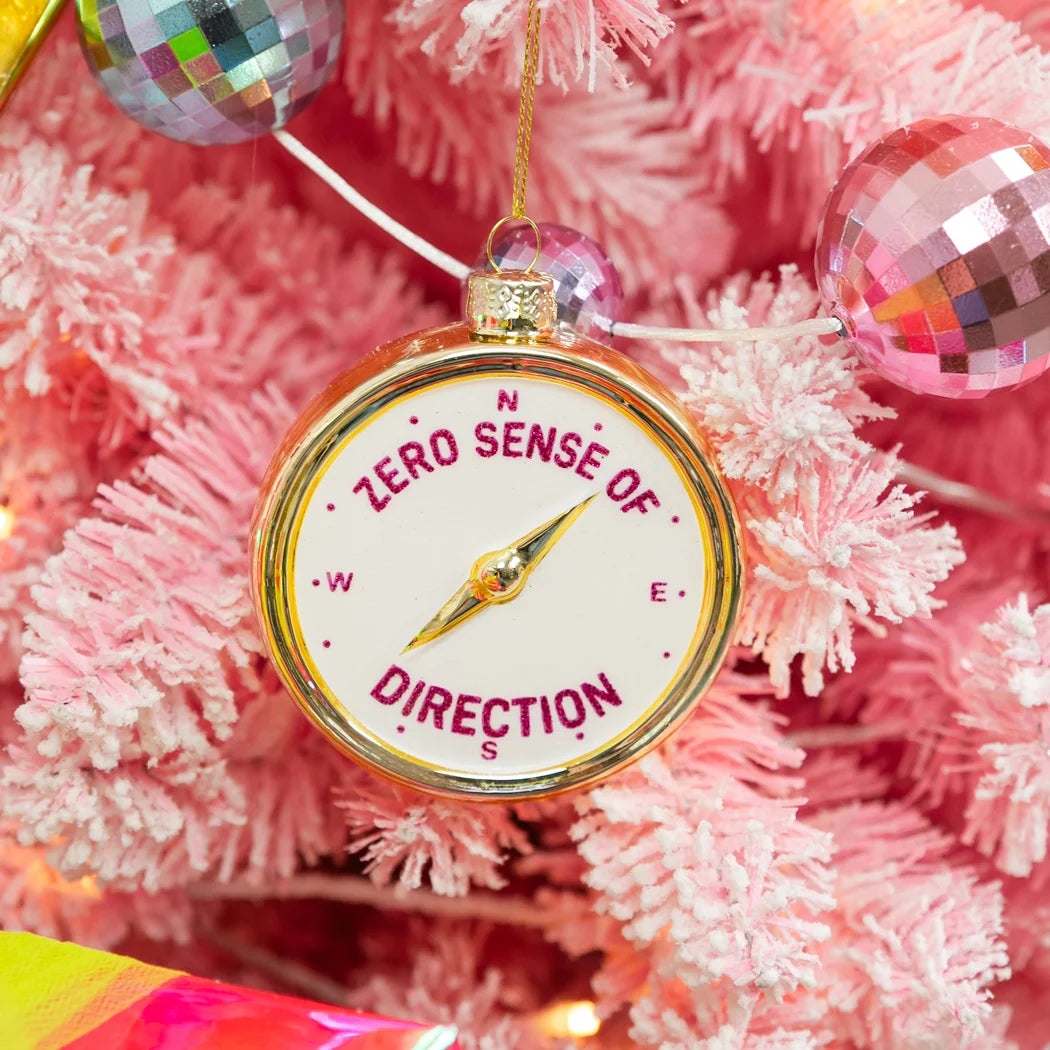 Zero sense of direction ornament | chez Gagne | shop now | tullyhaize