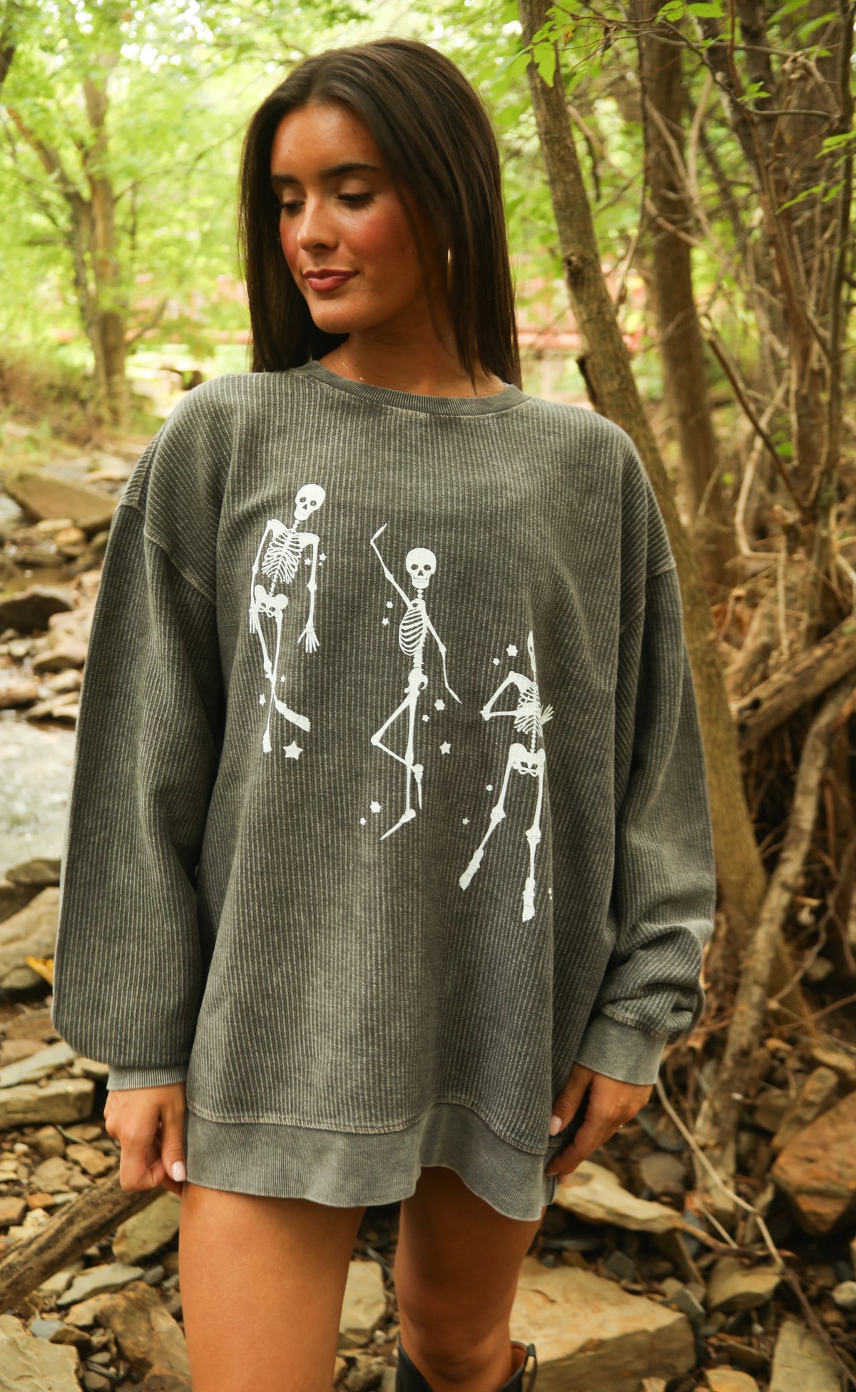 Dancing skeleton | Friday + Saturday | shop now | tullyhaize