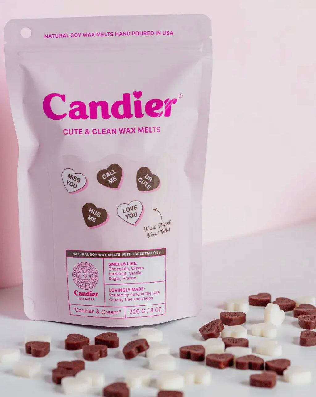 Cookies and cream wax melts | Candier | shop now | Tullyhaize