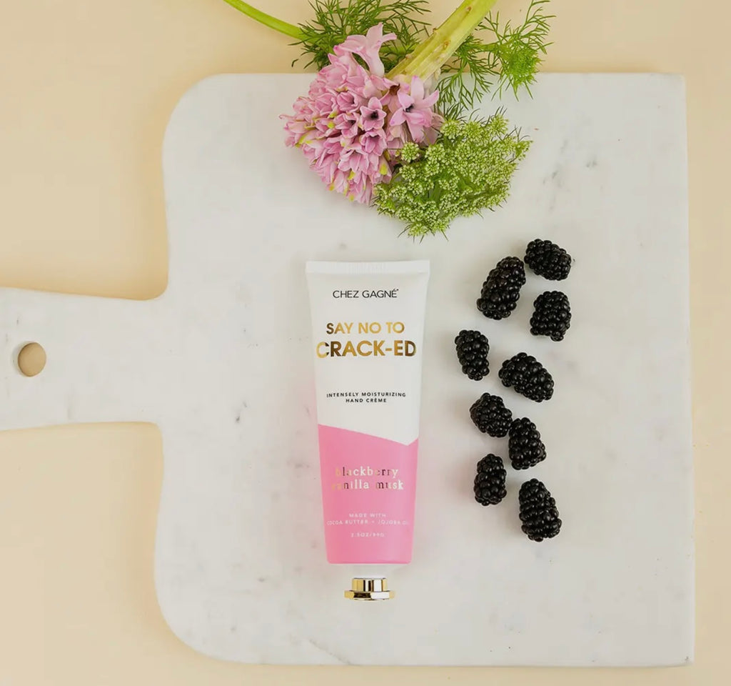 Chez Gagne | Say no to Crack’d handcream | shop now | Tullyhaize