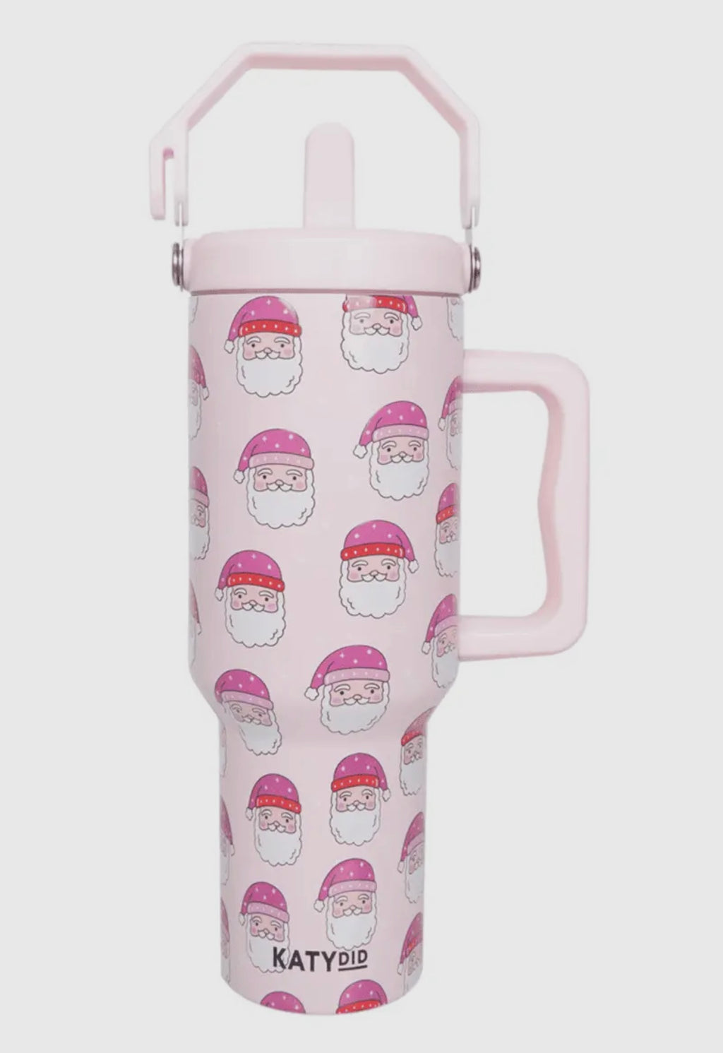 Santa pink tumbler | katydid | shop now | Tullyhaize
