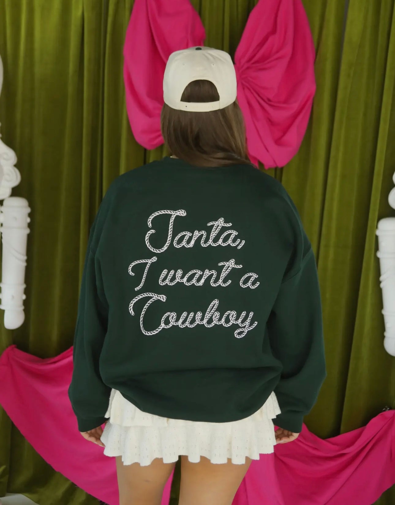 Santa I want a cowboy | Charlie southern | shop now | Tullyhaize