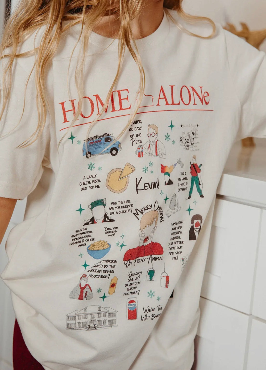 Home Alone youth tee | Girl Tribe | shop now | Tullyhaize