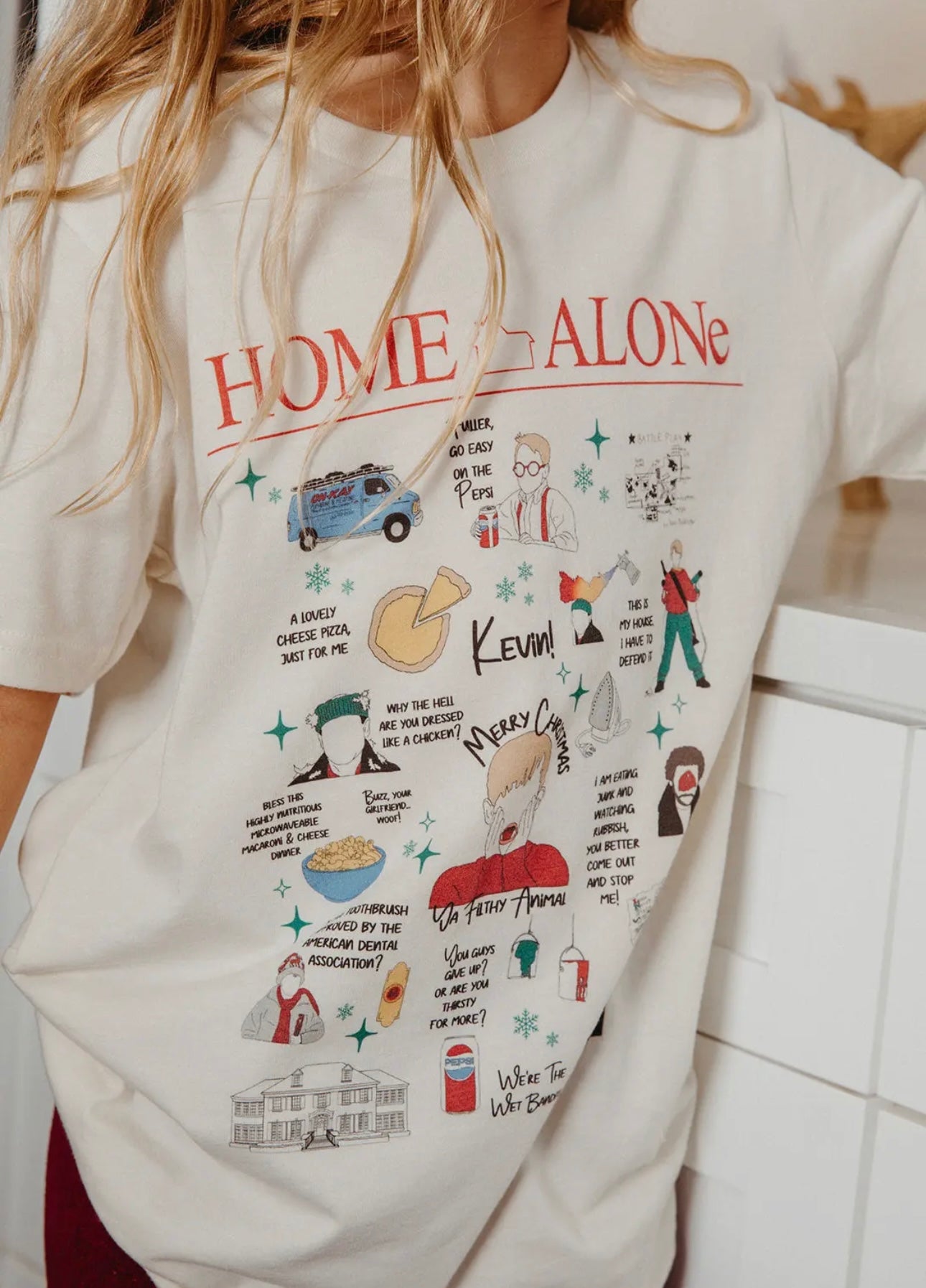 Home Alone youth tee | Girl Tribe | shop now | Tullyhaize