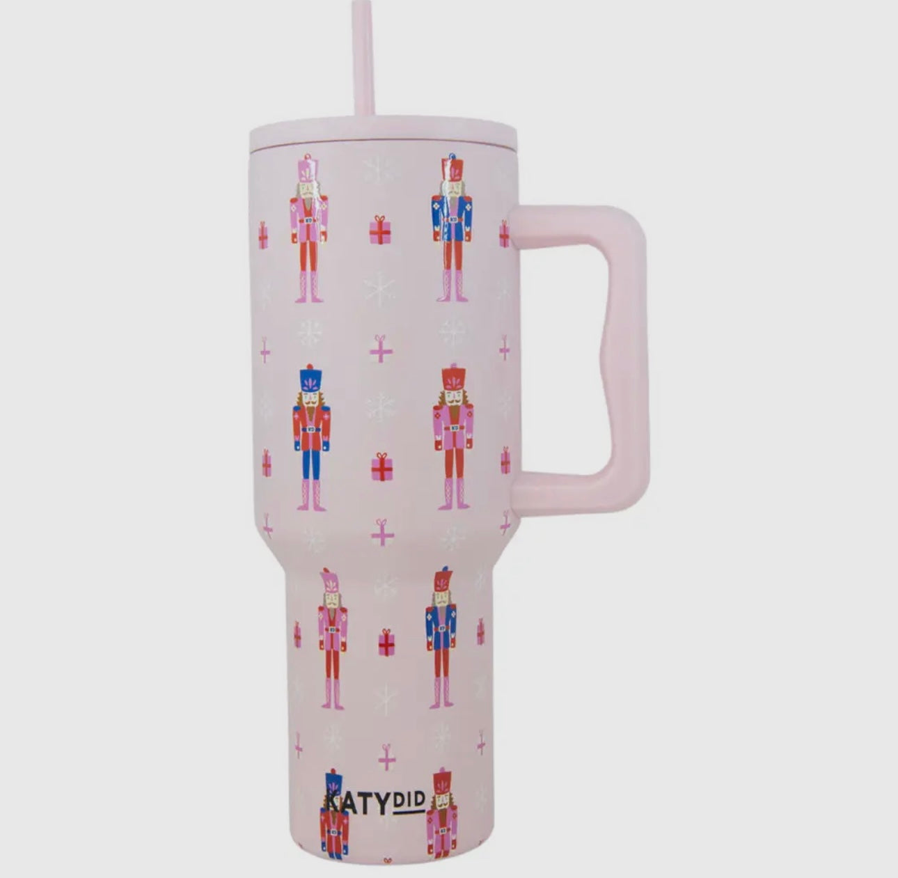 Pink nutcracker tumbler | katydid | shop now | Tullyhaize