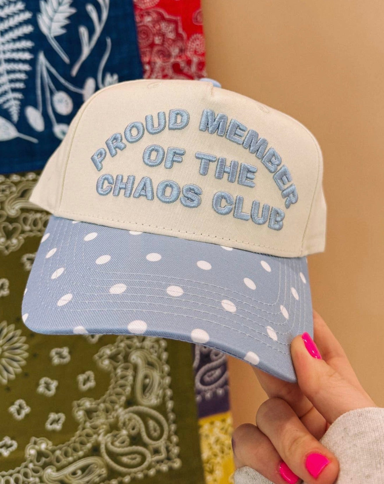 Chaos club hat | Etta & east | shop now | tullyhaize