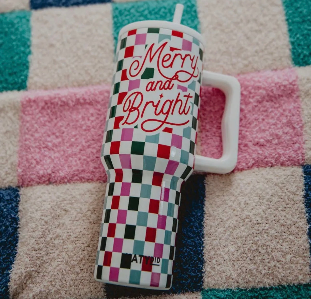 Merry and bright tumbler | katydid | shop now | Tullyhaize
