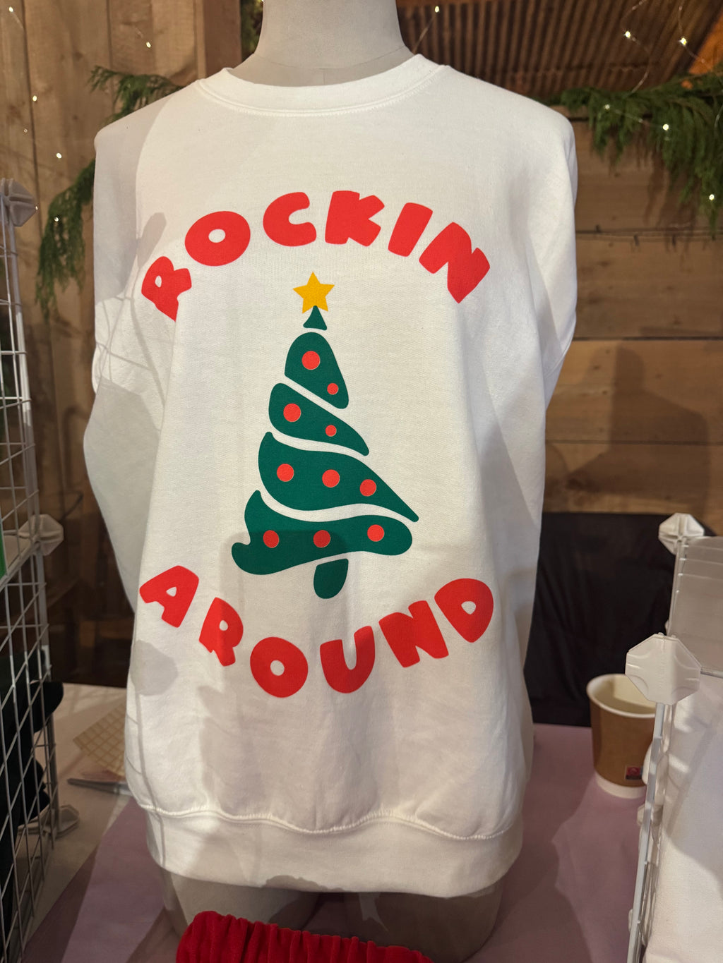 Rockin’ around the christmas tree sweatshirt
