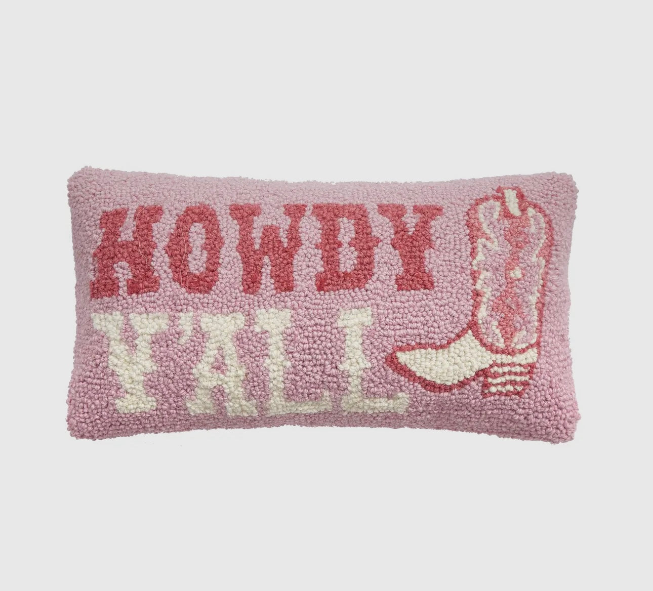 Peking Handicraft | Howdy y’all pillow | shop now | Tullyhaize
