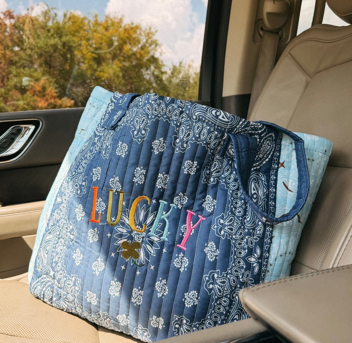 Lucky quilted bag | Etta and East | shop now | tullyhaize