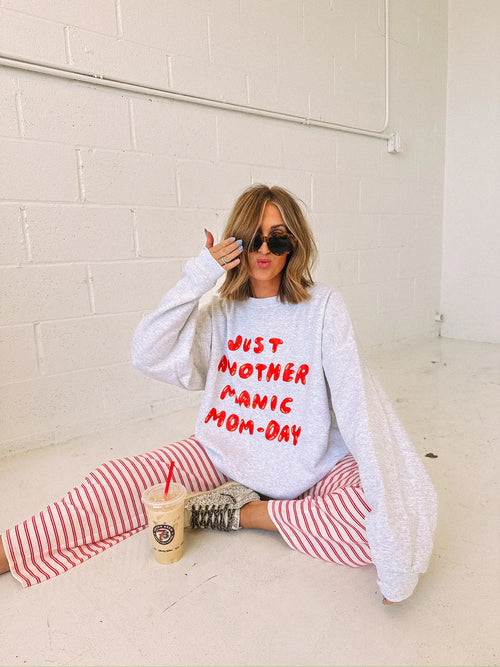 Another manic mom-day sweatshirt | Etta & East | shop now | Tullyhaize
