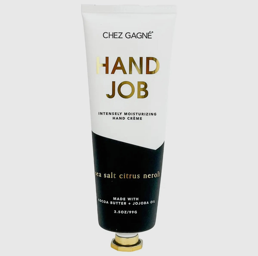 Chez Gagne | Hand Job handcream| shop now | Tullyhaize