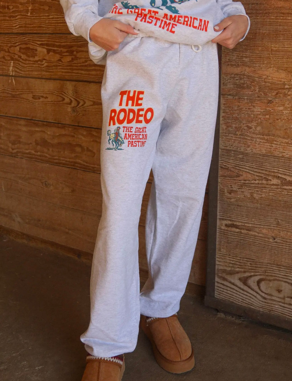 Charlie Southern | Grey rodeo sweatset | shop now | Tullyhaize