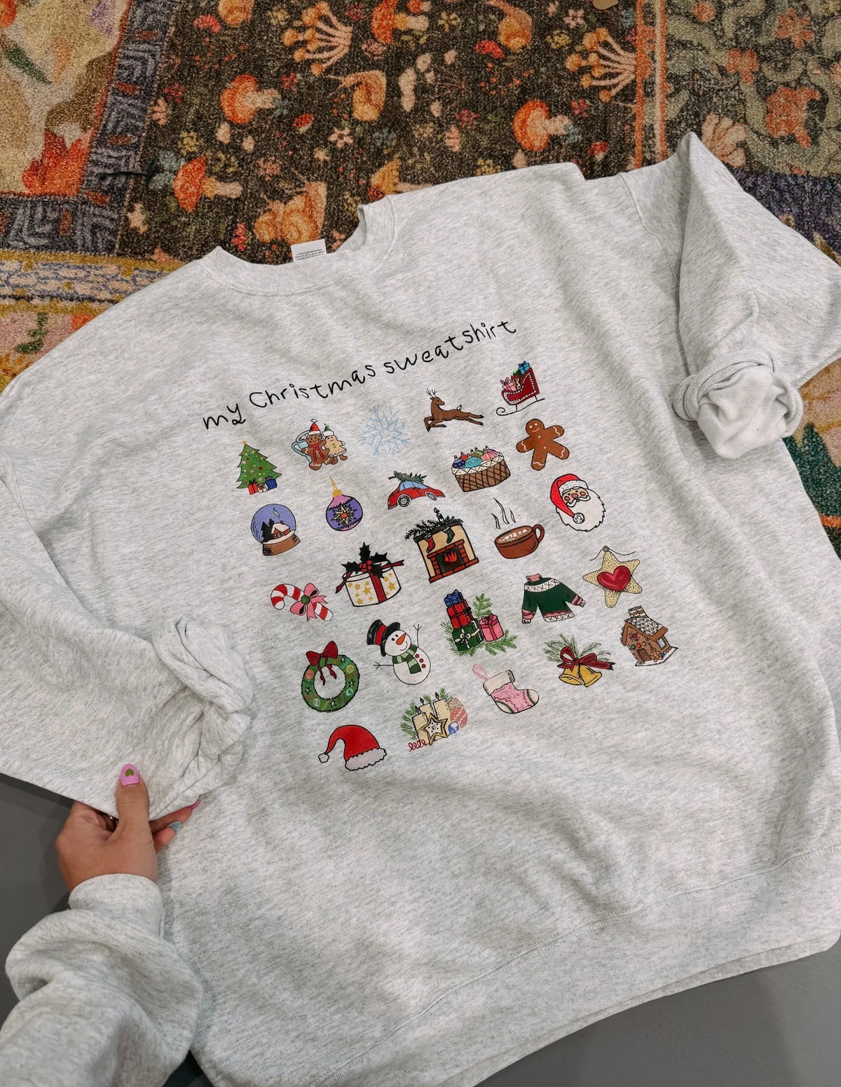 My Christmas sweatshirt | Etta and East | shop now | tullyhaize