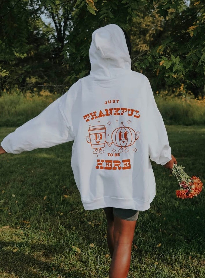 Charlie Southern | Thankful to be here hoodie | shop now | Tullyhaize
