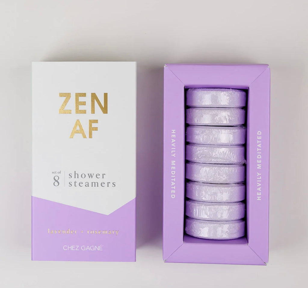 Chez Gagne | ZEN AF shower steamer | shop now | Tullyhaize