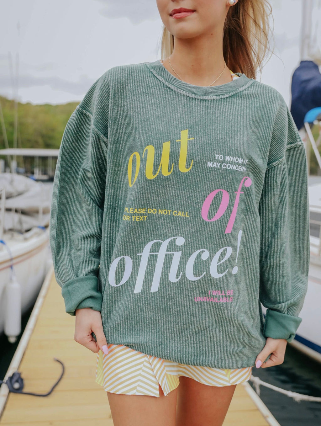 Out of office sweatshirt