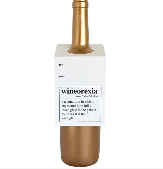 Wineorexia drinks tag