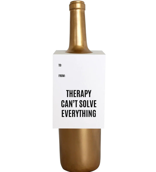 Therapy can’t solve everything